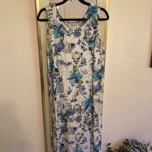 Vintage Summer Midi Dress